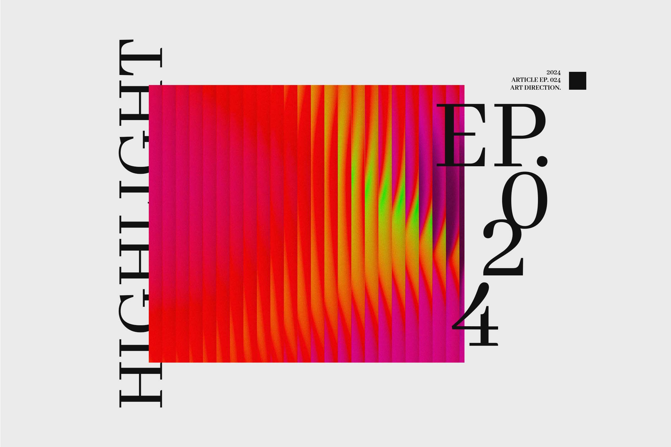 Minimal editorial hero image